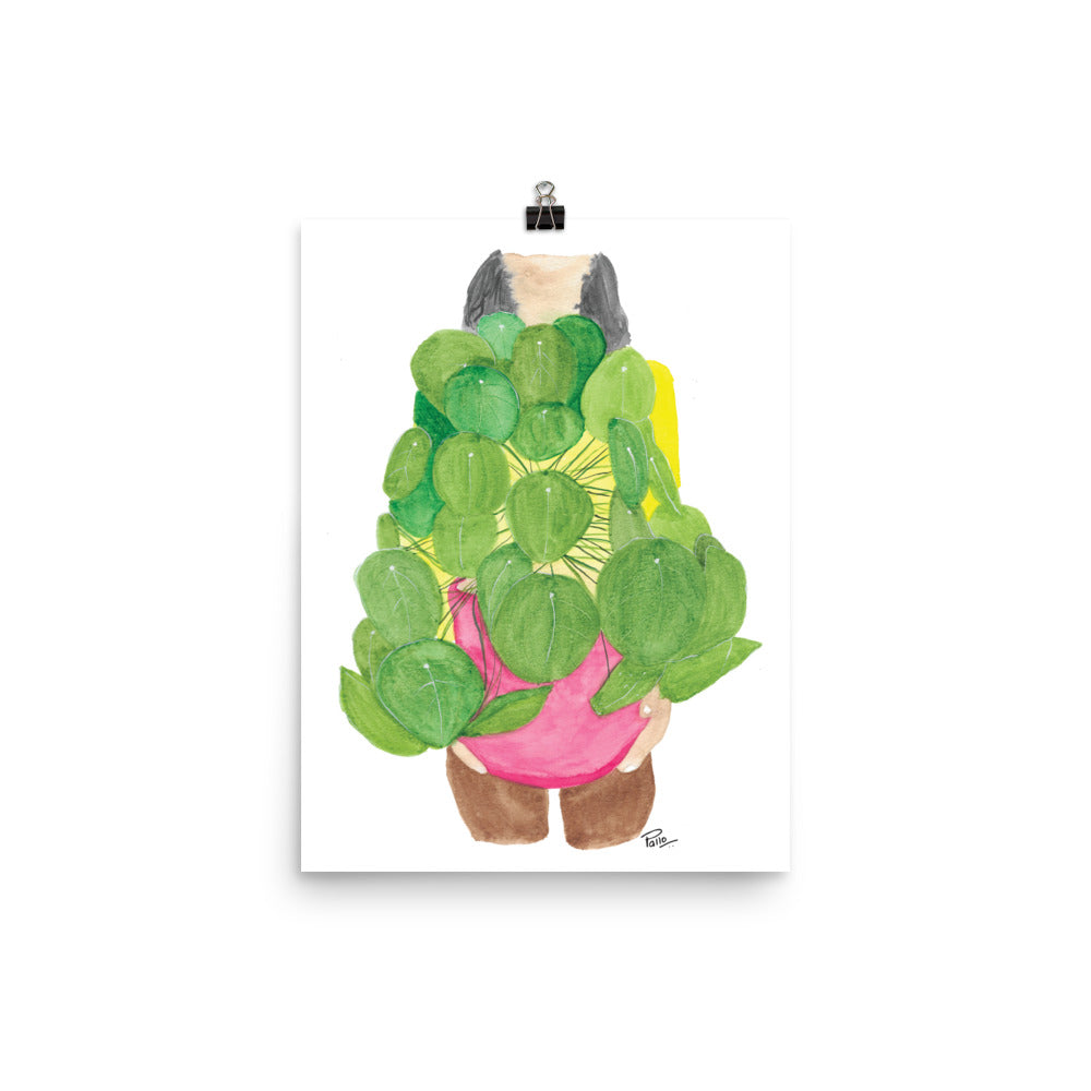 Plant Lady - Art Print