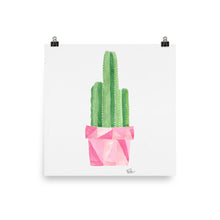 Load image into Gallery viewer, Potted Cactus - Art Print