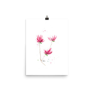 Magnolia Flowers - Art Print